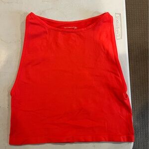 FP Movement by Free People Bright Red Crop Top